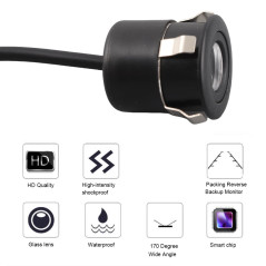 Bewinner Caméra de Surveillance Mini 170° Grand Angle, Caméra de Vidéosurveillance IR Étanche avec Vision Nocturne pour Voiture