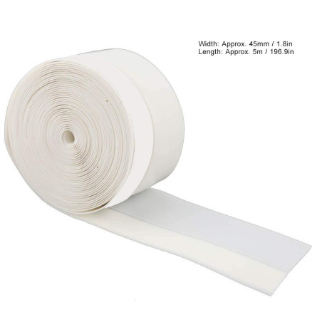 Bande de joint en caoutchouc de silicone, froid pour porte ou fenêtre, bande de scellage auto-adhésive insonorisée et étanche(bl