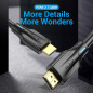 Vention AAN 8K Câble HDMI Noir 1 m Vention AAN 8K Câble HDMI Noir 1 m