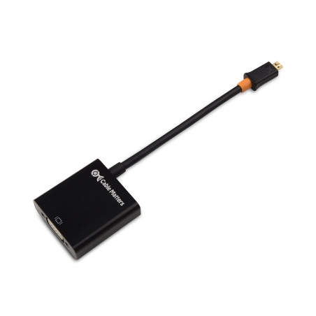Cable Matters Adaptateur Micro HDMI à VGA de (Convertisseur Micro HDMI à VGA) en Noir