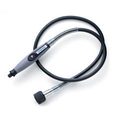 Arbre Flexible Dremel 225 pour Rallonger et Atteindre - Adaptateur à Arbre Longueur pour Outil Multifonction Rotatif, gris