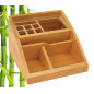 Wedo 61507 Butler bambou, 3 compartiments, insert pour stylo, dimensions 15,4 x 12,3 x 9 cm, dans une boîte cadeau, marron Wedo 61507 Butler bambou, 3 compartiments, insert pour stylo, dimensions 15,4 x 12,3 x 9 cm, dans une boîte cadeau, marron