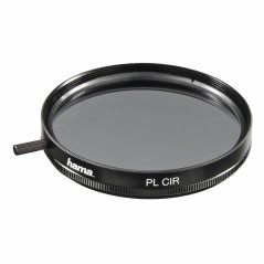 Hama Filtre polarisant (circulaire, Traité, 52mm, 2 couches par face) Noir