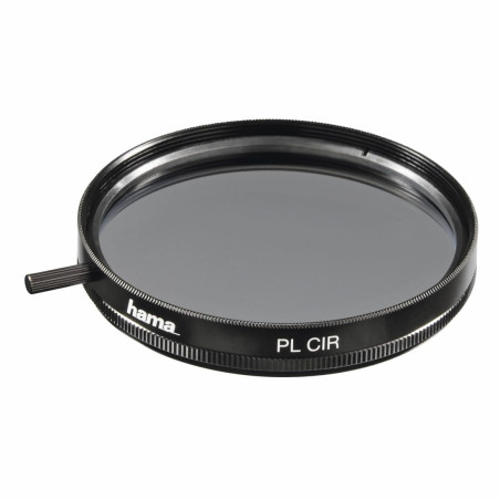 Hama Filtre polarisant (circulaire, Traité, 52mm, 2 couches par face) Noir