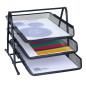 Wedo Office 065801 Corbeille à courrier Noir