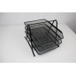 Wedo Office 065801 Corbeille à courrier Noir