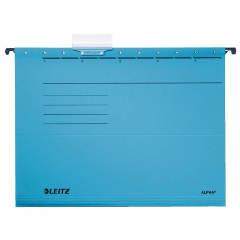 Esselte Leitz 19853035 Dossiers Suspendus en Carton Alpha - Lot de 5