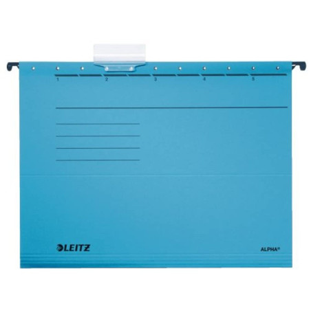 Esselte Leitz 19853035 Dossiers Suspendus en Carton Alpha - Lot de 5