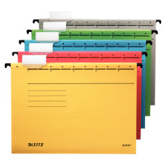 Esselte Leitz 19853035 Dossiers Suspendus en Carton Alpha - Lot de 5