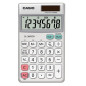 Casio SL-305ECO Calculatrice Solaire Gris
