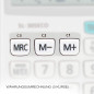 Casio SL-305ECO Calculatrice Solaire Gris