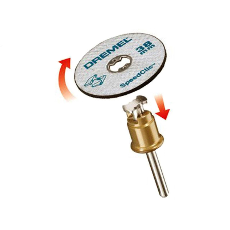 Dremel 406 2615S406JC Trennscheibe gerade 38mm 1 Set Metall