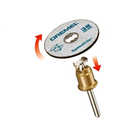 Dremel 406 2615S406JC Trennscheibe gerade 38mm 1 Set Metall