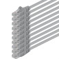 1aTTack.de 10x 0,5m Câble Réseau Cat6 Cat 6 - RJ45 Ethernet LAN DSL Routeur Modem - Gris 1aTTack.de 10x 0,5m Câble Réseau Cat6 Cat 6 - RJ45 Ethernet LAN DSL Routeur Modem - Gris