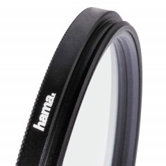 Hama Filtre UV (anti-UV et protection, compensation 4X, traitement antireflet, pour objectifs d'appareils photo 55 mm, O-Haze, t