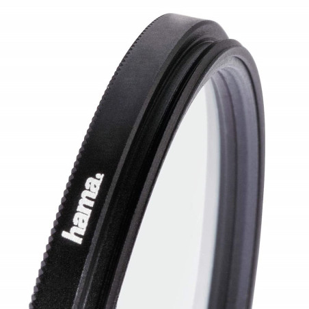 Hama Filtre UV (anti-UV et protection, compensation 4X, traitement antireflet, pour objectifs d'appareils photo 55 mm, O-Haze, t