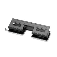 Herlitz 1610880 Perforateur double Capacité 1,5 mm/Réglette Noir (Import Allemagne)