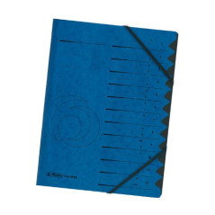 Herlitz 10843316 Trieur Colorspan avec onglets 1-12 (Bleu) (Import Allemagne)
