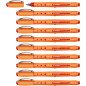 STABILO Stylo roller Worker+ - Lot x 10 stylos pointe fine- Noir STABILO Stylo roller Worker+ - Lot x 10 stylos pointe fine- Noir
