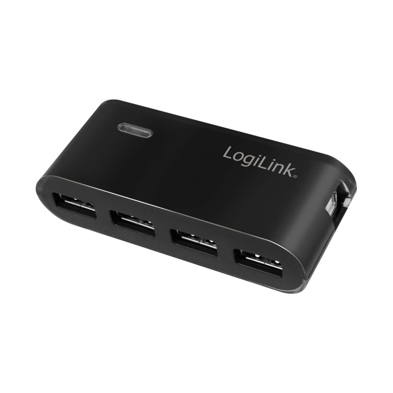 LogiLink UA0085 Hub USB 2.0 4 Ports 2 A Noir