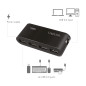 LogiLink UA0085 Hub USB 2.0 4 Ports 2 A Noir