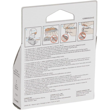 Canon CLI-42 Cartouche PC Photo Cyan (Emballage Carton)