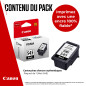 Canon Cartouche Encre - PG-545 Cartouche d'encre Noire Authentique pour imprimante - (1 x Cartouche)