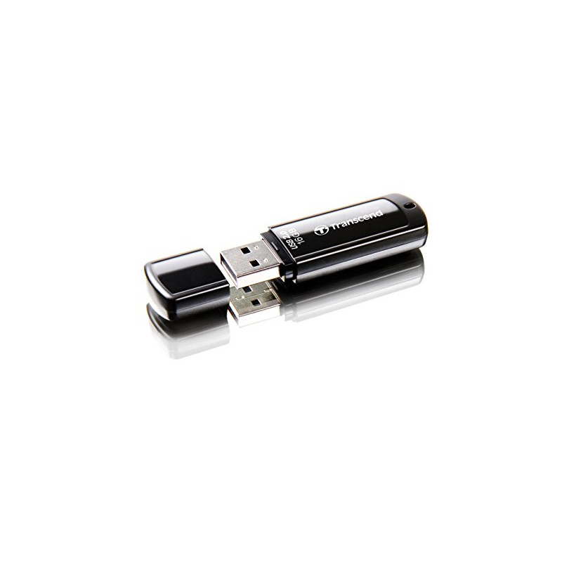 Transcend JetFlash 350 Clé USB 16GB USB 2.0 Mémoire portable Plug-and-Play pour PC/Mac/Portable - TS16GJF350 Transcend JetFlash 350 Clé USB 16GB USB 2.0 Mémoire portable Plug-and-Play pour PC/Mac/Portable - TS16GJF350
