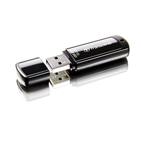 Transcend JetFlash 350 Clé USB 16GB USB 2.0 Mémoire portable Plug-and-Play pour PC/Mac/Portable - TS16GJF350