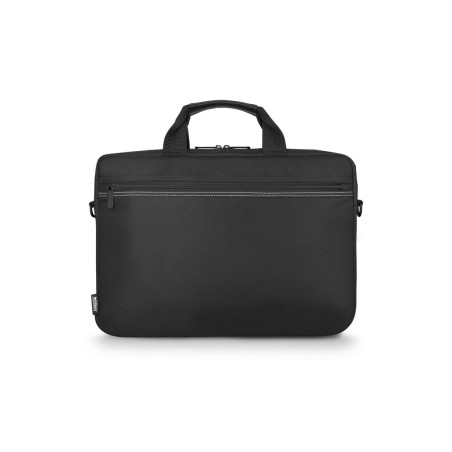 Urban Factory Sacoche pour Ordinateur Portable - Pc 15.6 Pouces et Tablette 10.5 Pouces Modèle Toplight Noir avec Bandoulière Sa