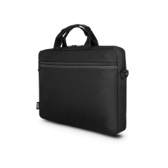 Urban Factory Sacoche pour Ordinateur Portable - Pc 15.6 Pouces et Tablette 10.5 Pouces Modèle Toplight Noir avec Bandoulière Sa