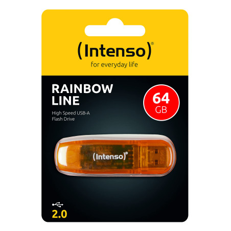 Intenso 64 GB Rainbow - USB 2.0