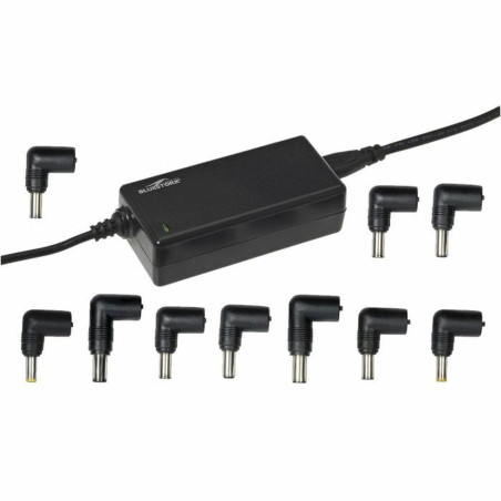 Bluestork – Chargeur 65W - Alimentation secteur universelle pour Ordinateur portable 65W - 10 Embouts interchangeables – Protect