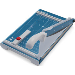 Dahle Cisaille 560 (Capacité de Coupe jusqu'à 25 Feuilles, DIN A4, 340mm de Coupe, Lame Affûtée, Pression Manuelle) Bleu