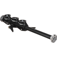 Manfrotto 131DDB Bras d'accessoires horizontal à 4 têtes Noir (Pour fixer 2 têtes verticalement et 2 têtes horizontalement, fil 