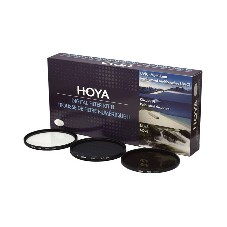 Hoya DFK72 Jeux de Filtres (UV, PLC, ND) Ø 72.0 mm