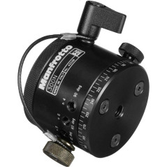 Manfrotto 300N Rotule à base panoramique à 360° en aluminium Noir
