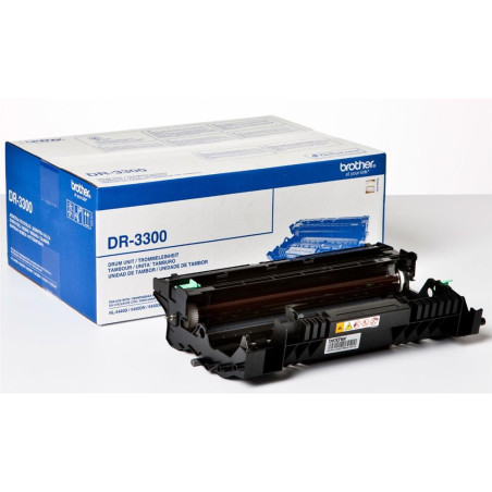 Brother DR-3300 | Tambour de remplacement pour imprimante laser |Imprime 30 000 pages | Noir