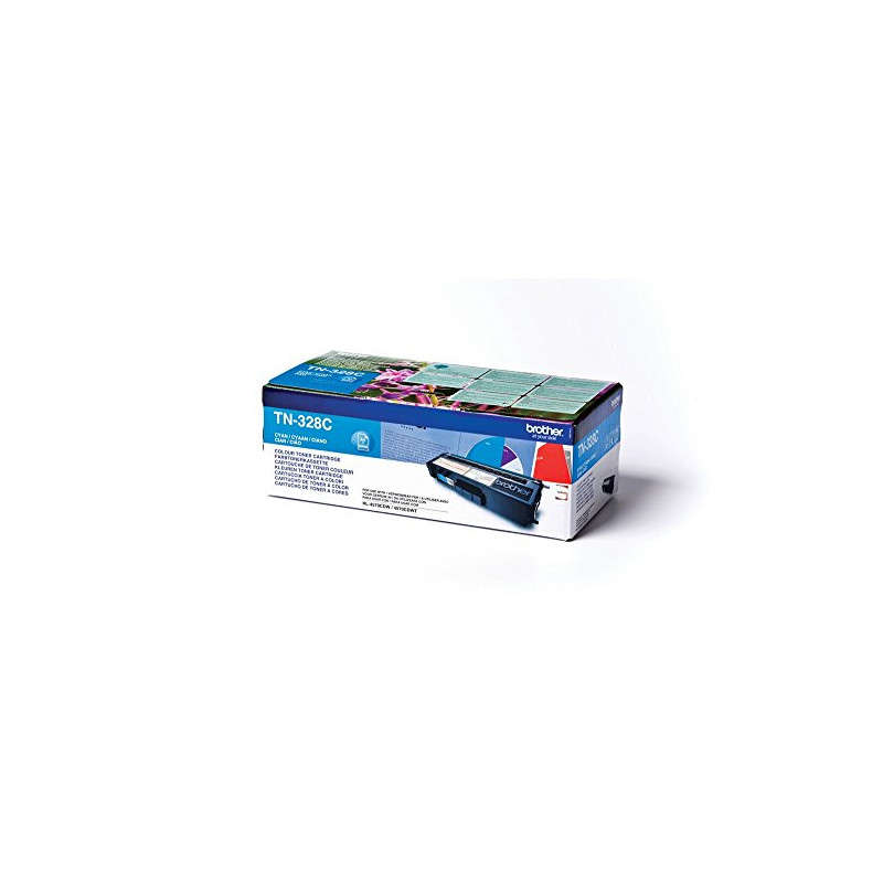 Brother TN-328C | Cartouche de toner original | Cyan Brother TN-328C | Cartouche de toner original | Cyan