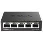 D-Link DGS-105 Switch 5 Ports Gigabit Metallique 10/100/1000mbps - Idéal Partage de Connexion et Mise en Réseau Small/Home Offic D-Link DGS-105 Switch 5 Ports Gigabit Metallique 10/100/1000mbps - Idéal Partage de Connexion et Mise en Réseau Small/Home Offic