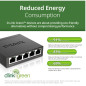 D-Link DGS-105 Switch 5 Ports Gigabit Metallique 10/100/1000mbps - Idéal Partage de Connexion et Mise en Réseau Small/Home Offic D-Link DGS-105 Switch 5 Ports Gigabit Metallique 10/100/1000mbps - Idéal Partage de Connexion et Mise en Réseau Small/Home Offic