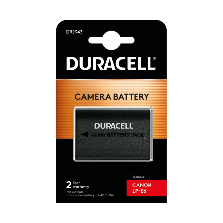 Duracell DR9943 Batterie pour Appareil Photo Numérique Canon LP-E6