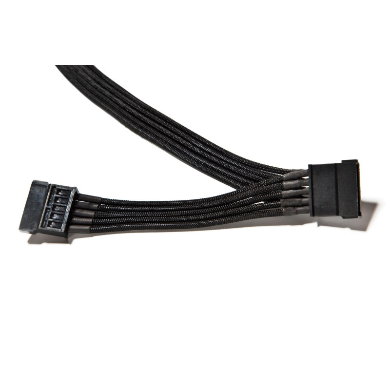 be quiet! Power Cable CS-3420, câble 2x S-ATA, gainé individuellement, longueur 400 mm, extension haut de gamme pour alimentatio be quiet! Power Cable CS-3420, câble 2x S-ATA, gainé individuellement, longueur 400 mm, extension haut de gamme pour alimentatio