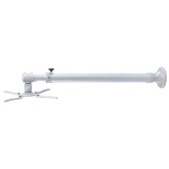 NewStar BEAMER-W100 Support mural universel Pour projecteur Longueur 79 à 129 cm Argent
