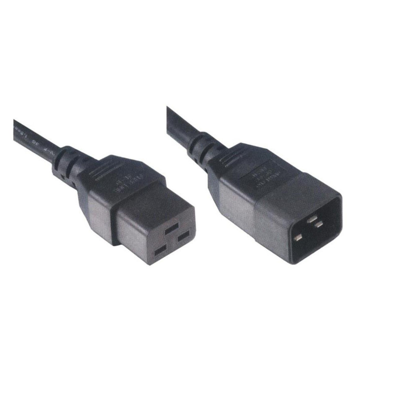 MCL Samar Câble d'alimentation IEC 320 EN 60320 C19 IEC 320 EN 60320 C20 2 m MCL Samar Câble d'alimentation IEC 320 EN 60320 C19 IEC 320 EN 60320 C20 2 m