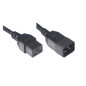 MCL Samar Câble d'alimentation IEC 320 EN 60320 C19 IEC 320 EN 60320 C20 2 m MCL Samar Câble d'alimentation IEC 320 EN 60320 C19 IEC 320 EN 60320 C20 2 m