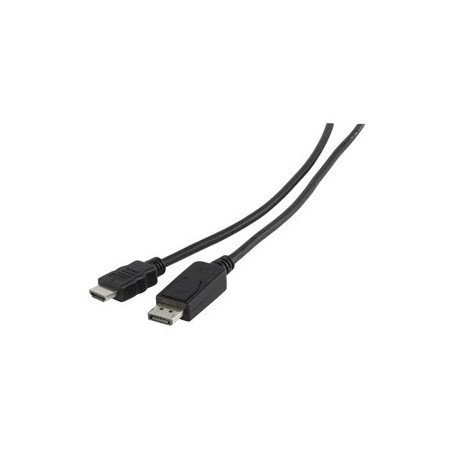 MCL Samar MC392-3M Câble display port mâle / HDMI mâle 3m Noir