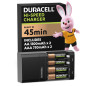 Duracell Chargeur Piles Rechargeables Rapide 45 minutes Duracell Chargeur Piles Rechargeables Rapide 45 minutes