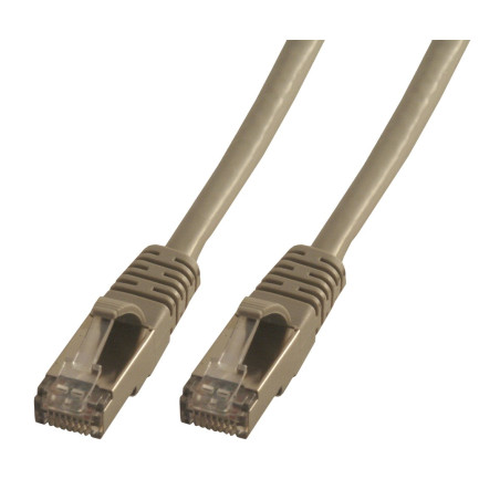 MCL Samar FCC6ABM-5M Cordon de brassage RJ45 CAT6 A F/UTP 5m Gris