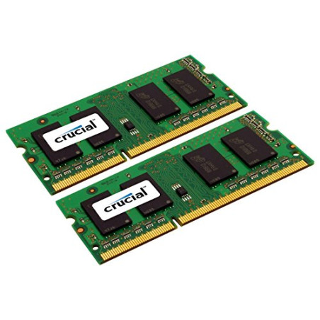 Crucial RAM CT2KIT102464BF160B 16Go Kit (8Gox2) DDR3L 1600 MHz CL11 Mémoire d’ordinateur Portable
